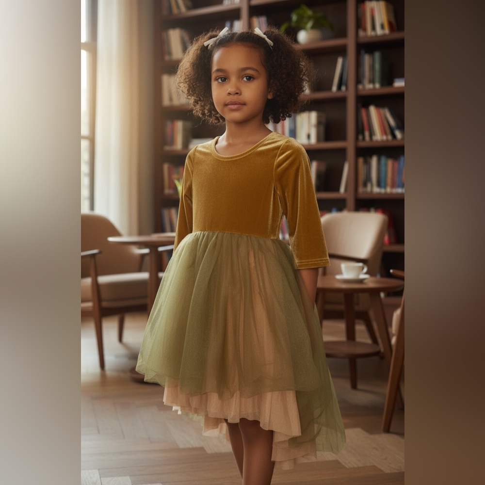 Taylor Joelle Tulle Dress
